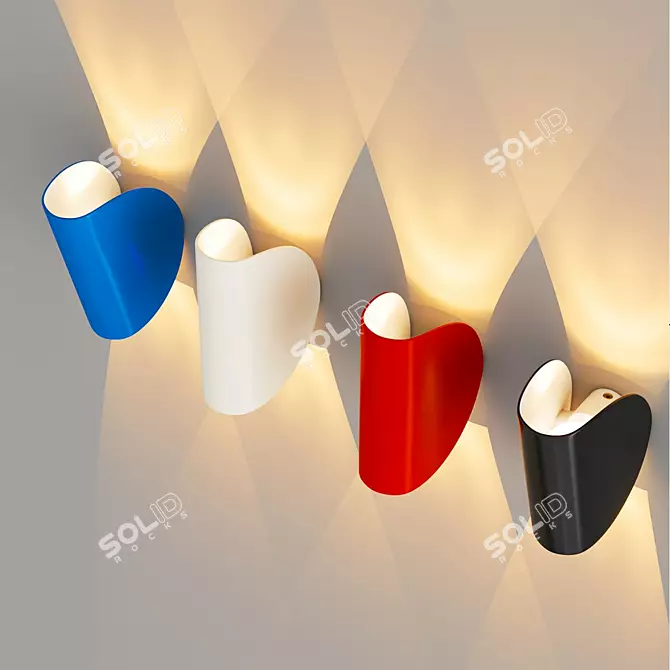 Sleek 2013 Design Lamp 3D model image 4