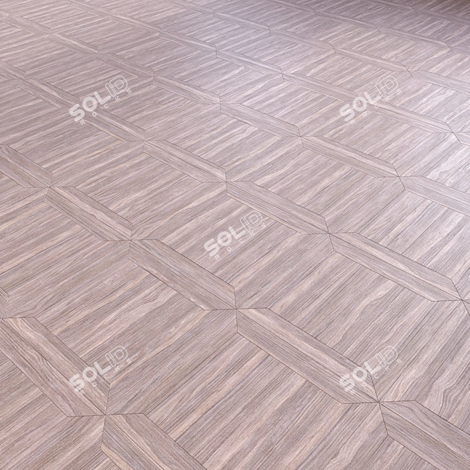 Modular Oak Wood Flooring 3D model image 5