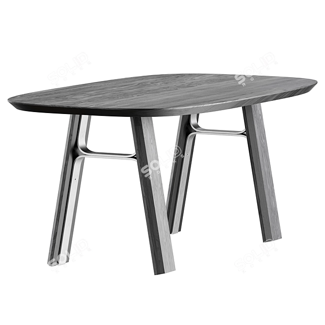 Haute Couture BRIDGE Table 3D model image 2