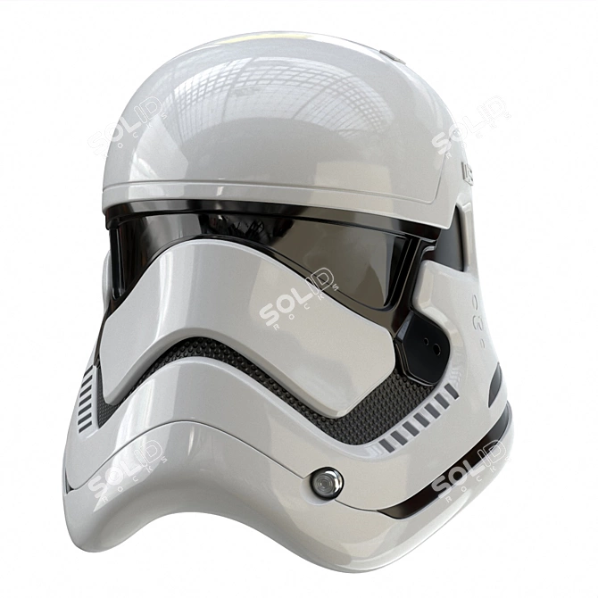 Star Wars Stormtrooper Helmet Replica 3D model image 1