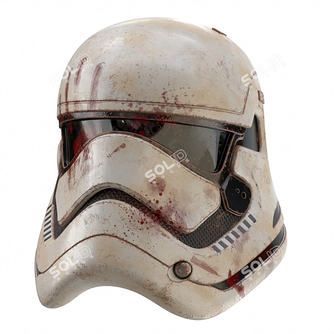 Star Wars Stormtrooper Helmet Replica 3D model image 3