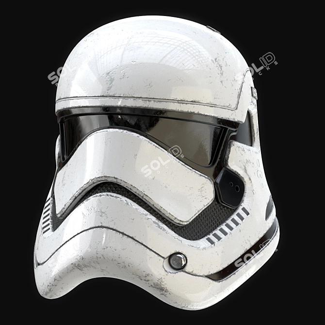 Star Wars Stormtrooper Helmet Replica 3D model image 6