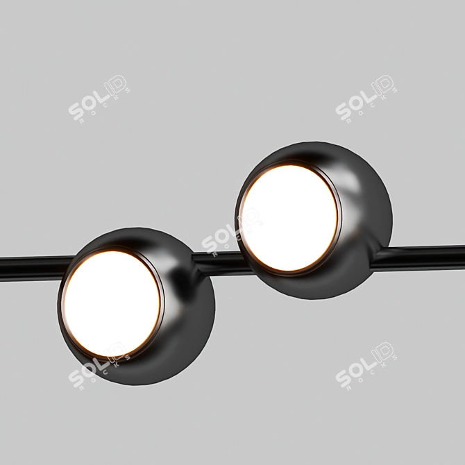 SKANDI Dino Pendant Light 3D model image 5