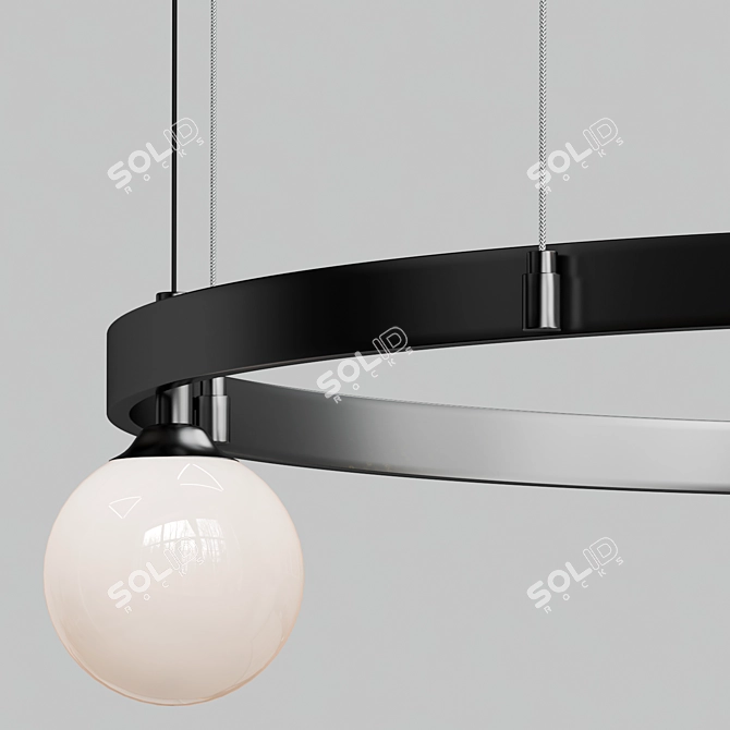 SKANDI Dino Pendant Light 3D model image 6