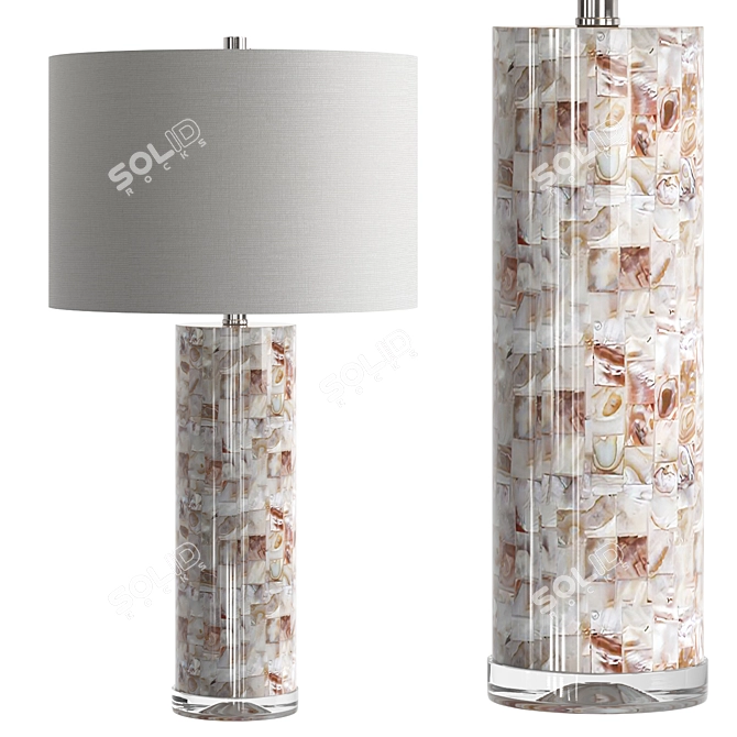 Safavieh Boise Table Lamp 3D model image 1