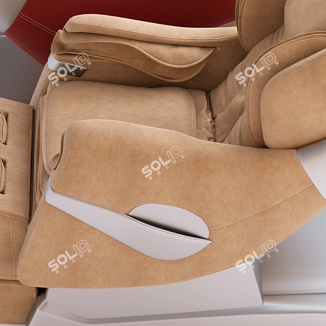 Luxury Samsara Armchair Render Ready 3D model image 4