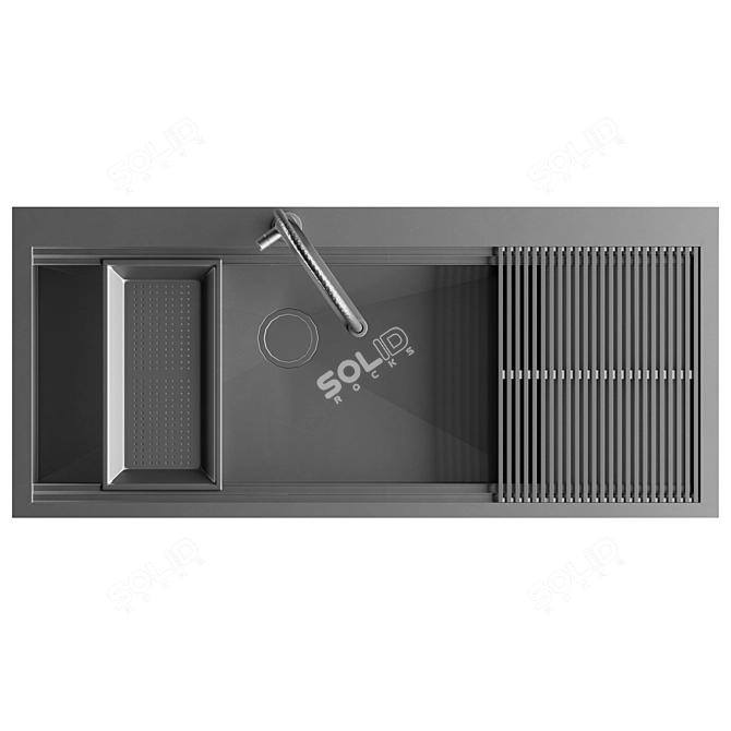 Milanello Kitchen Sink 3D model image 3