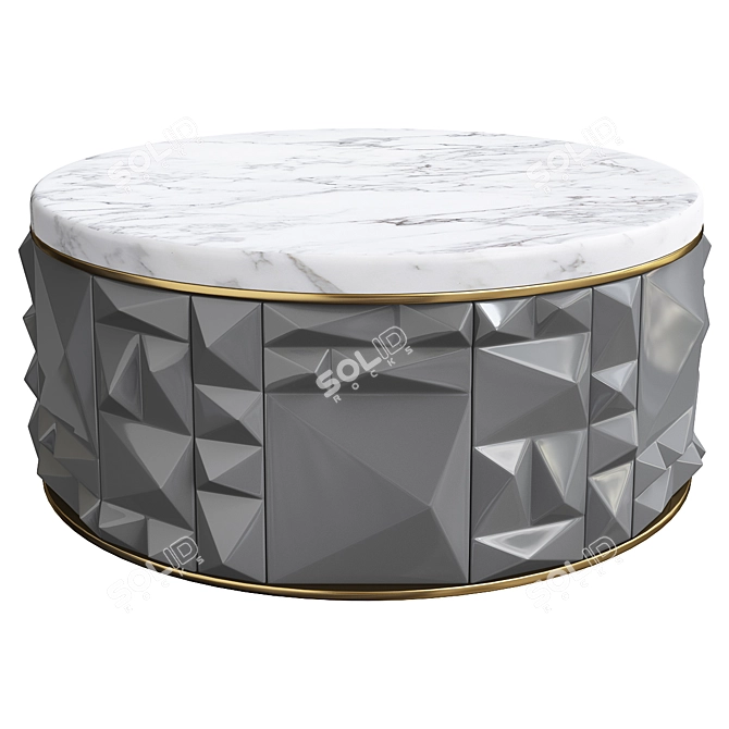 Modern Coffee Table Elledue Ulysse 3D model image 1