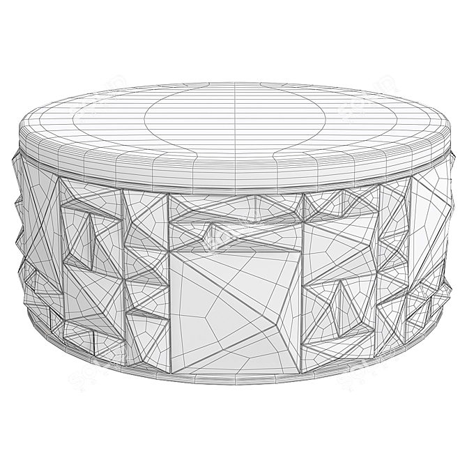 Modern Coffee Table Elledue Ulysse 3D model image 2