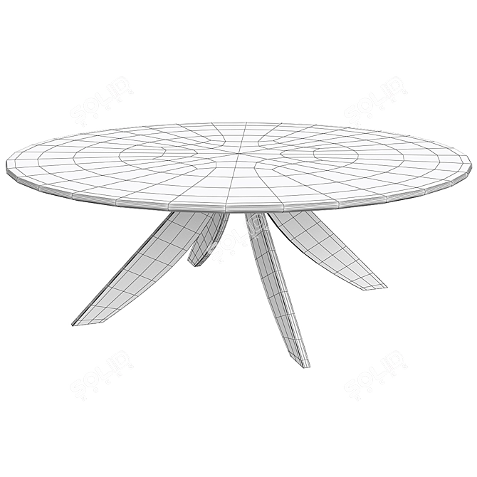 Circus Berto Salotti Coffee Table 3D model image 2