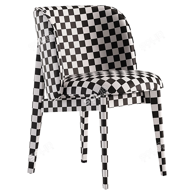 Modern Abrey Chair - 3Ds Render 3D model image 3