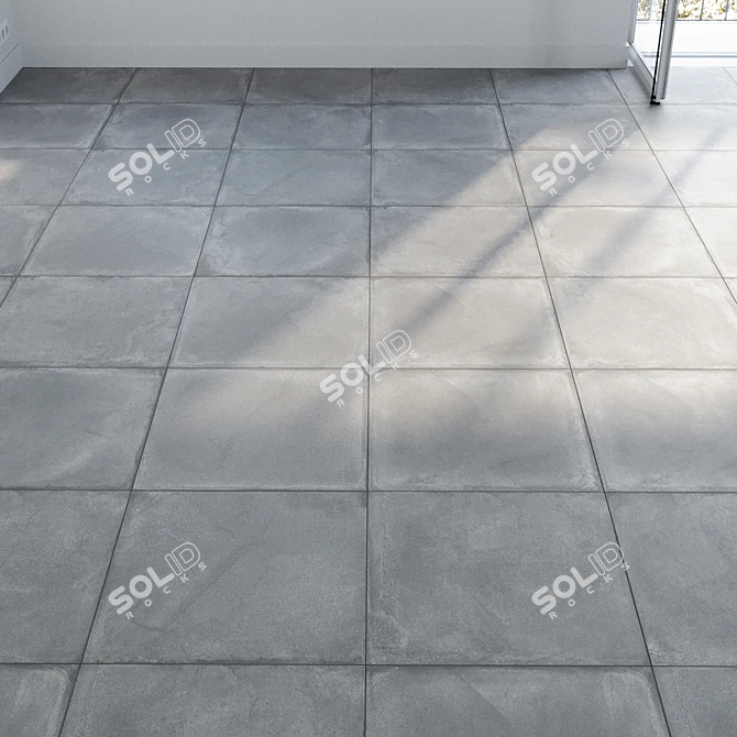 Castrovillari Gray Natural Stone Tiles 3D model image 4