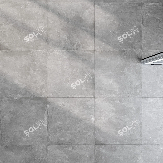 Cosmopolita Gray Stone Tile Set 3D model image 5