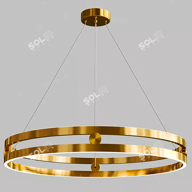 Elegant Contemporary Lamp MADLEN 3D model image 1