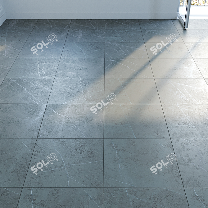 Tau Marmol Altamura Gray Tiles 3D model image 1