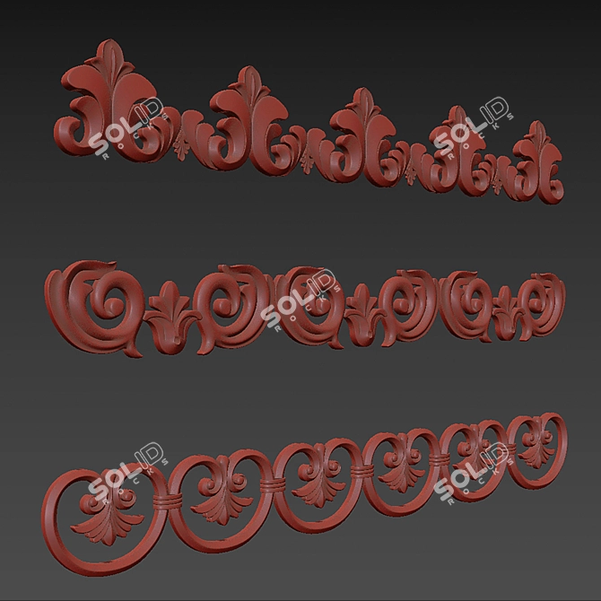 Ornament Pack 02: 3D Modeling 3D model image 6