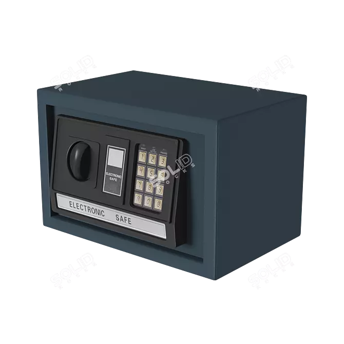  Electronic Home Safe, Max Security 3D model image 1