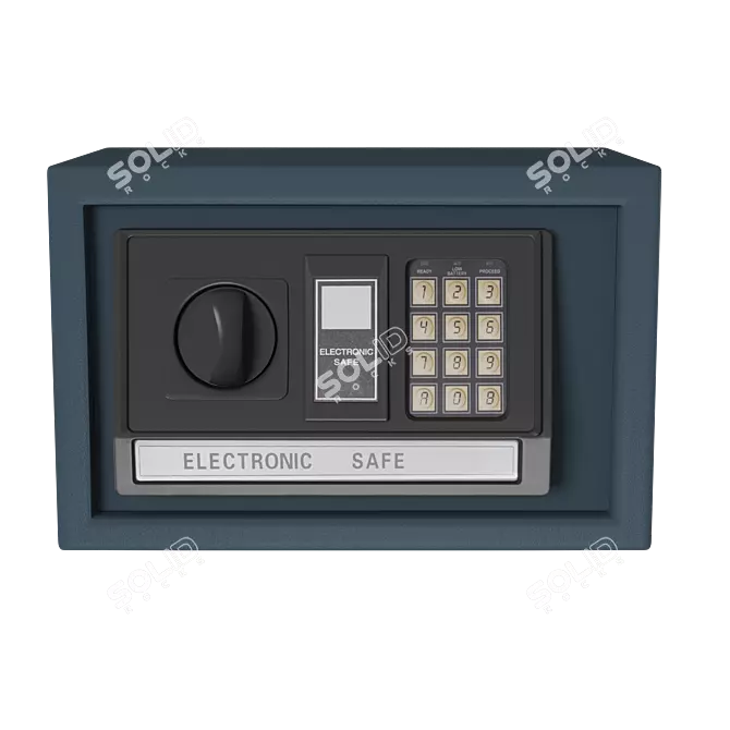  Electronic Home Safe, Max Security 3D model image 2