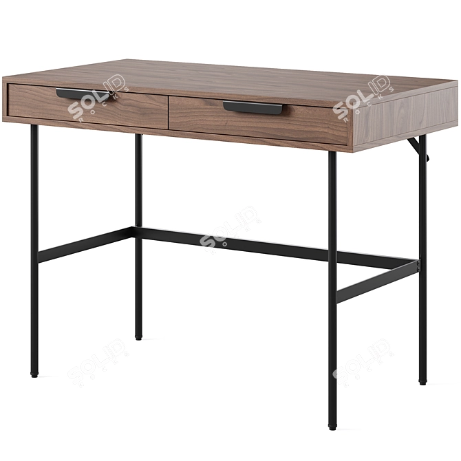 Cosmo Mesa Writing Desk 3D model image 1