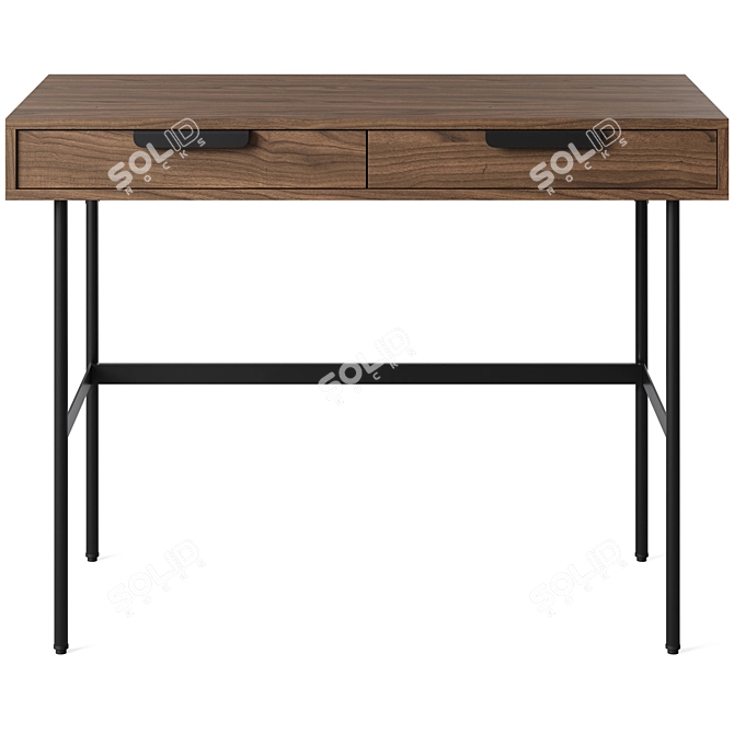 Cosmo Mesa Writing Desk 3D model image 3