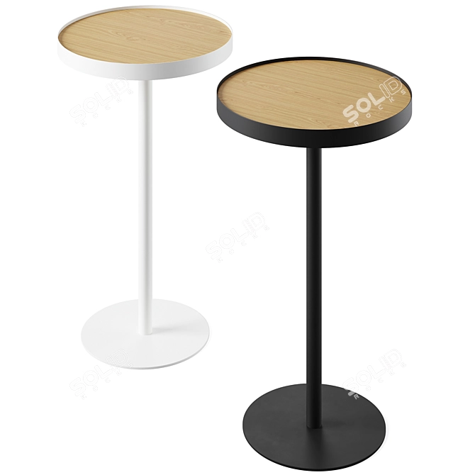 Cosmo Refine Bar Table 3D model image 3