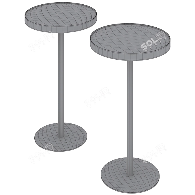 Cosmo Refine Bar Table 3D model image 4