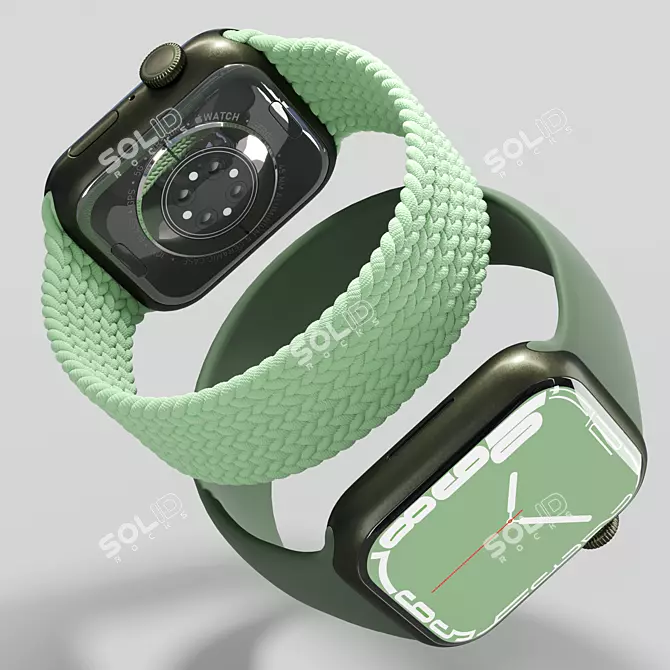 Apple Watch Series 7 Bundle 3D model image 2