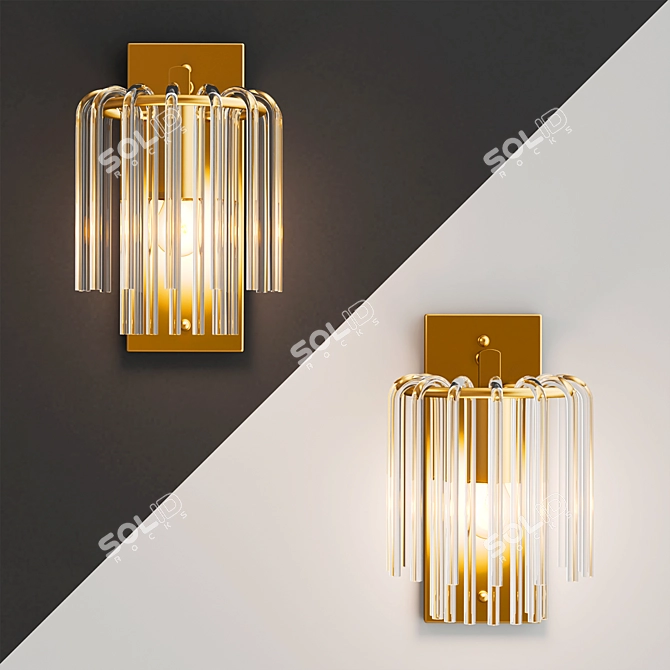 Modern Design MEISE WALL Lamp 3D model image 3