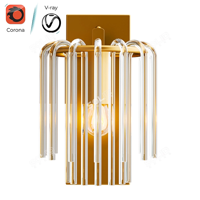 Modern Design MEISE WALL Lamp 3D model image 5
