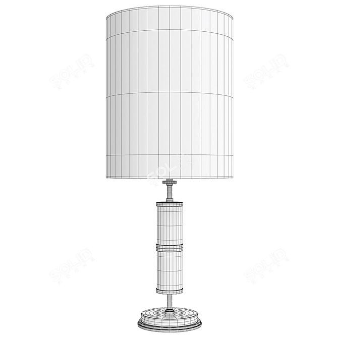 Glamour Mood Beleza Desk Lamp 3D model image 2