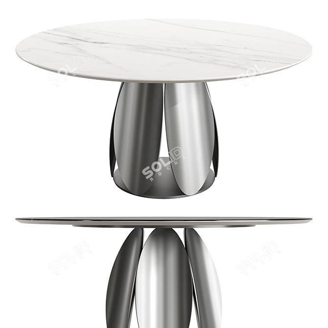 Tulipano Table, Morica Design Inspiration 3D model image 1