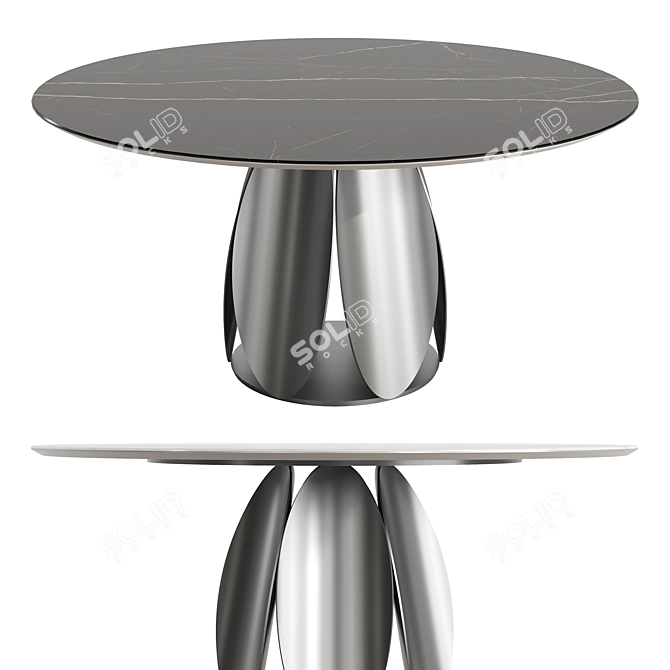 Tulipano Table, Morica Design Inspiration 3D model image 2