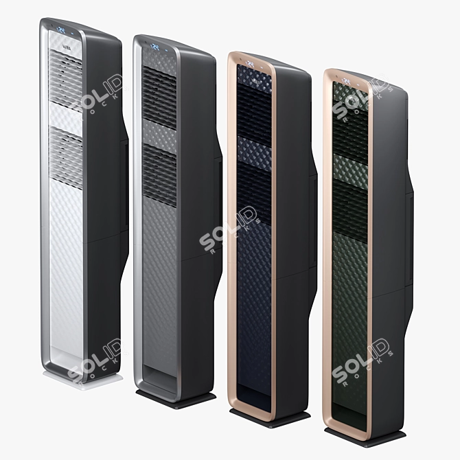 Winia Wave Stand Air Conditioner 3D model image 1