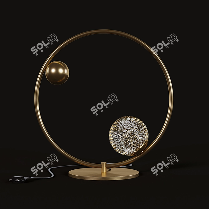 Retro Chic Jewelry Piece 3D model image 3