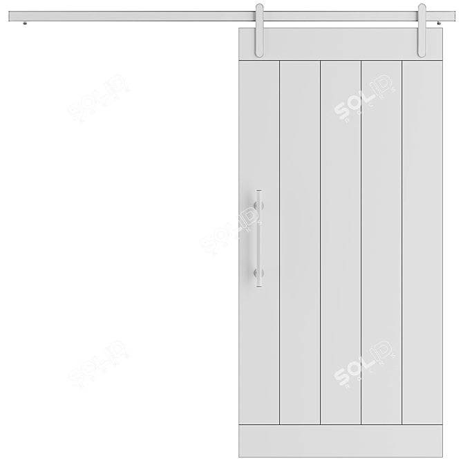 Sliding Doors Oden 3D model image 4