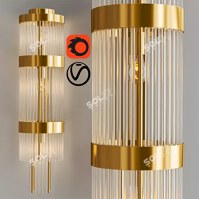 Modern Design Jannet 2013 Lamp 3D model image 1
