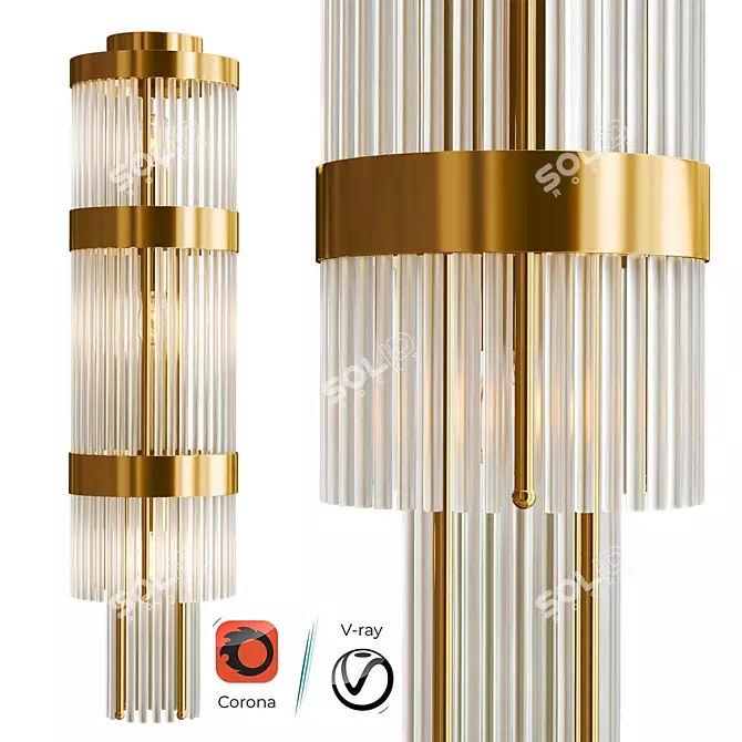 Modern Design Jannet 2013 Lamp 3D model image 5