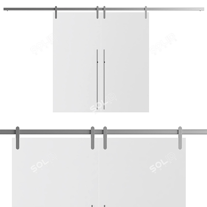 Sliding Doors by Krownlab 3D model image 4