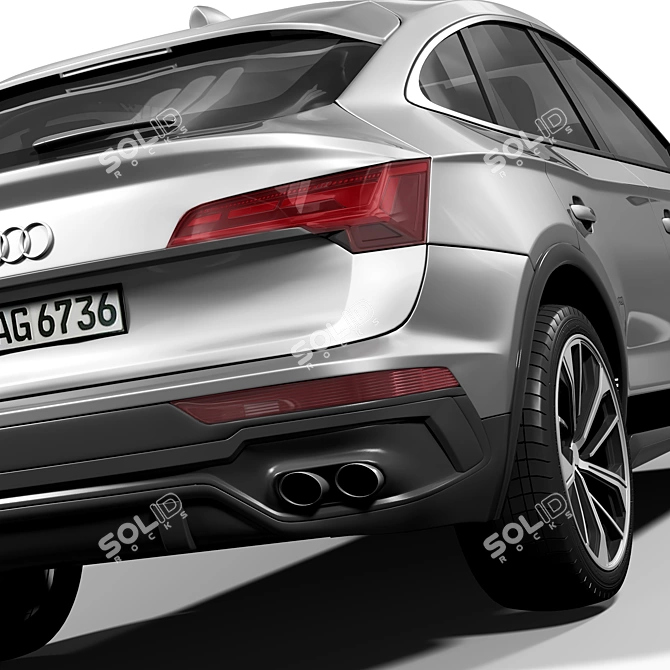 Detailed Audi SQ5 Sportback Model 3D model image 3