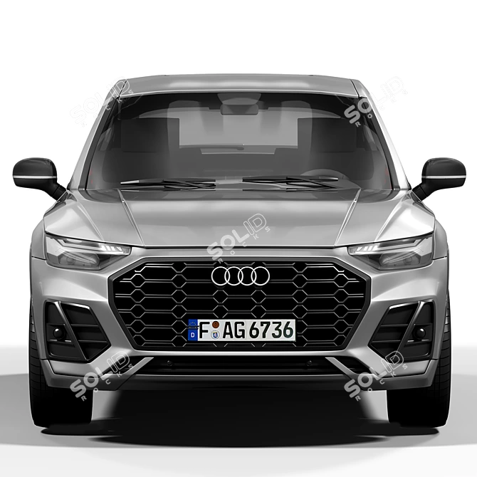 Detailed Audi SQ5 Sportback Model 3D model image 4