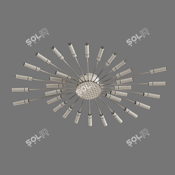 Smart Home Ceiling Light - Bogates Bastone 3D model image 2