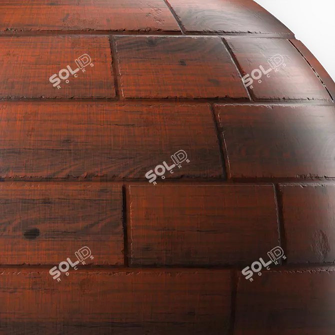 Parquet Wood Materials PBR 4k 3D model image 6