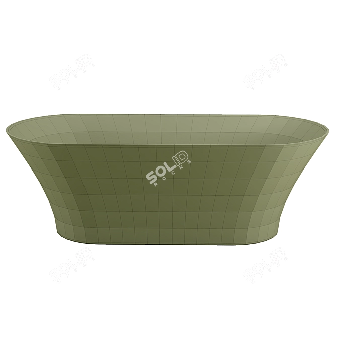 Riho Barca Stone Bath 170x80 3D model image 2