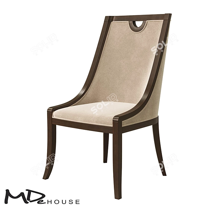Elegant LORD Chair by MdeHouse 3D model image 1