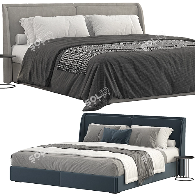 Modern 3D Furniture Models Pack 3D model image 2