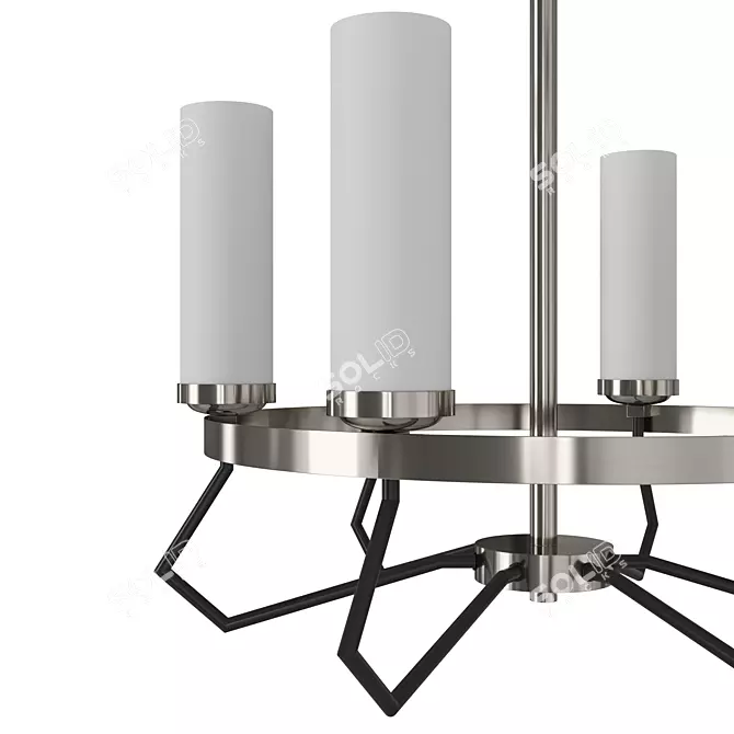 Lightstar Flume Pendant Chandelier 3D model image 2