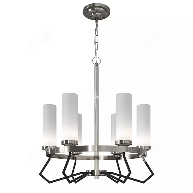 Lightstar Flume Pendant Chandelier 3D model image 3