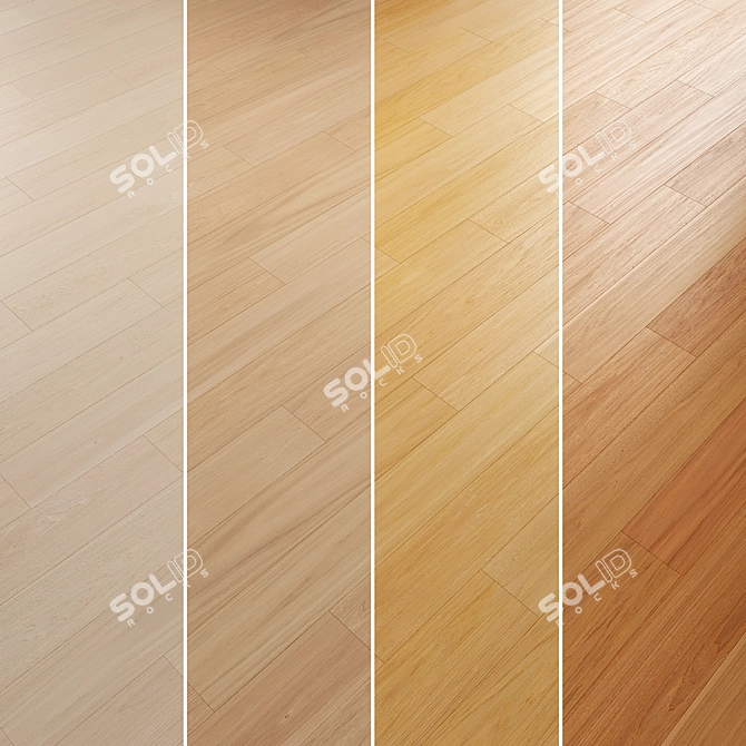 Oak Parquet Collection with Textures 3D model image 2