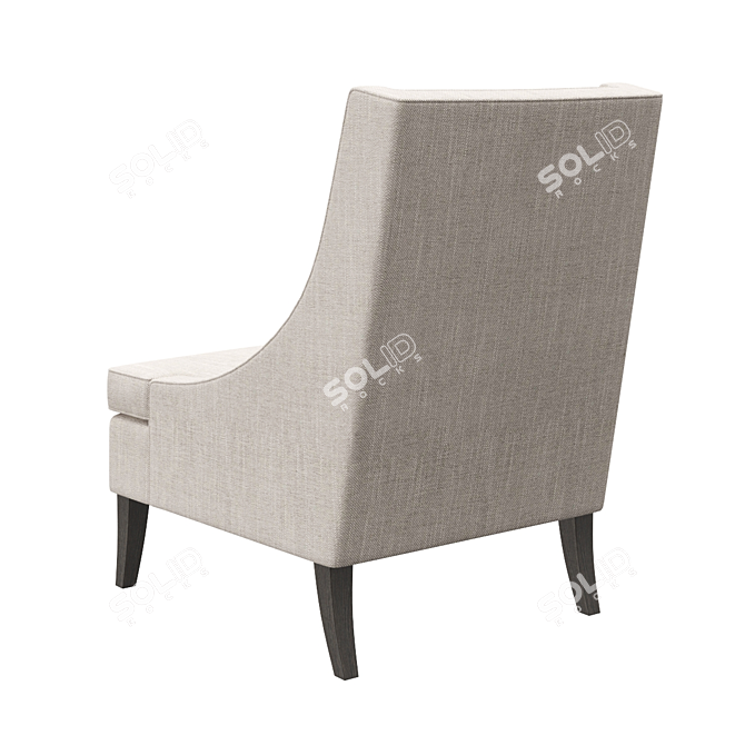 Outdoor Dembies Armchair 3D Model 3D model image 3