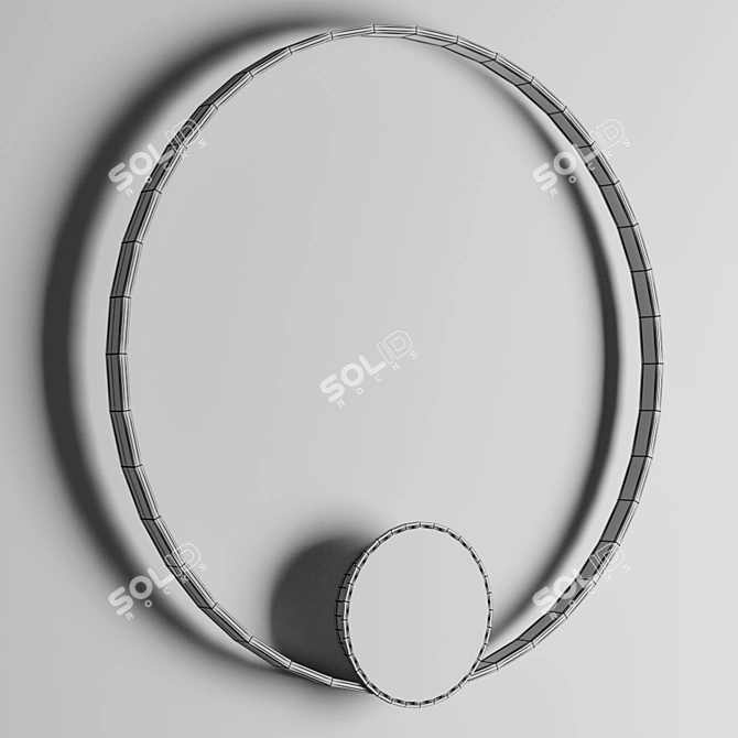 European design modern wall lights 3D model image 4